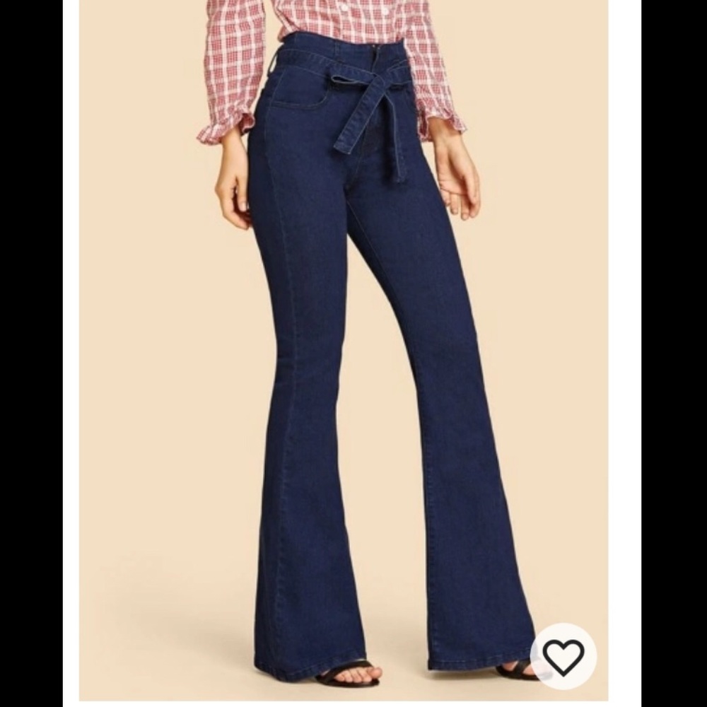 Shein flare jeans